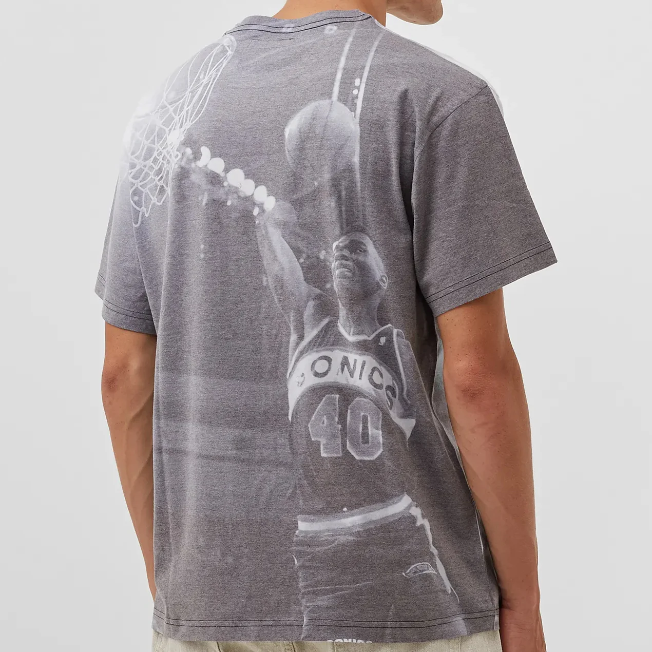 Above The Rim Sublimated Tee - Shawn Kemp - Image 3