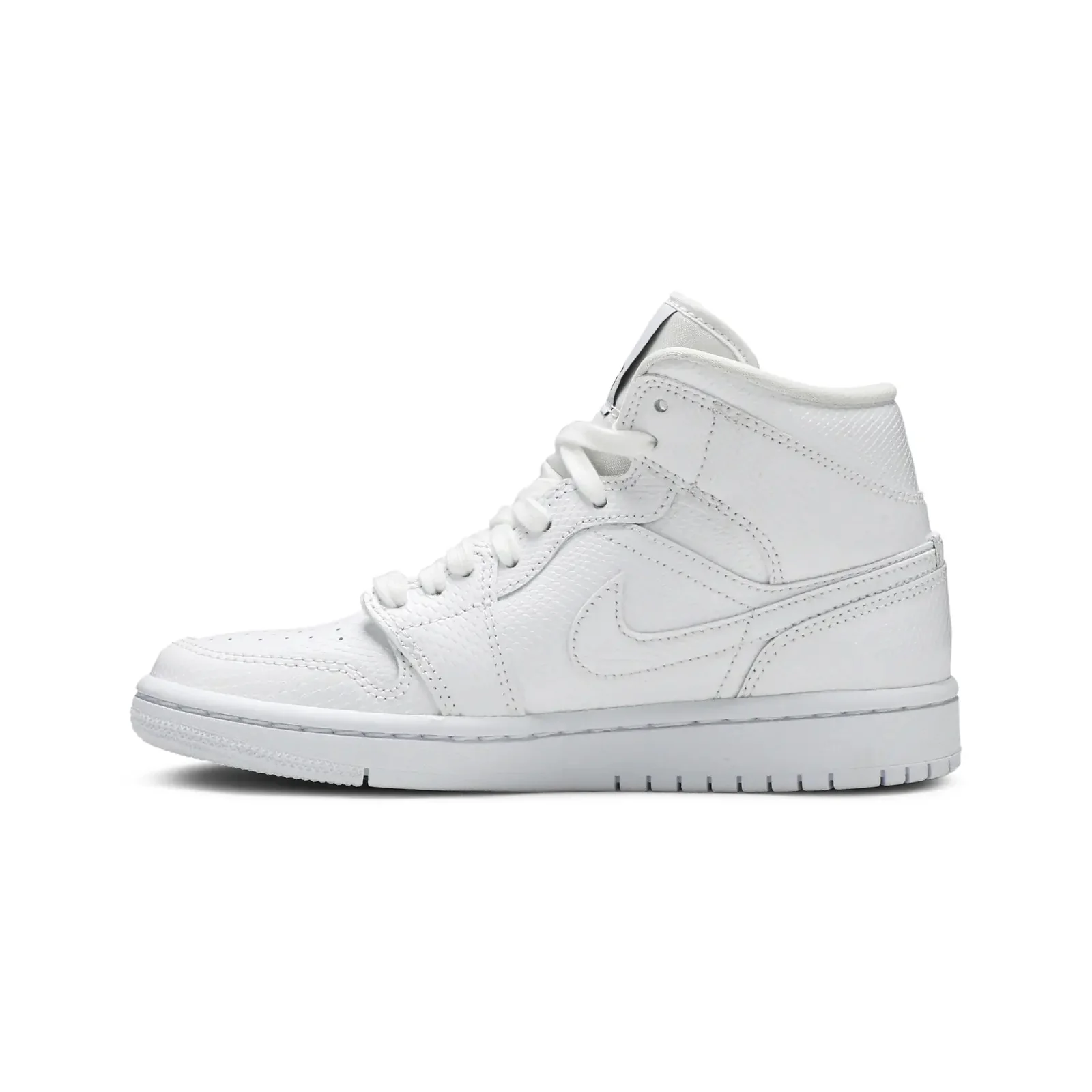 Air Jordan 1 Mid Wmns White Snakeskin - Image 2