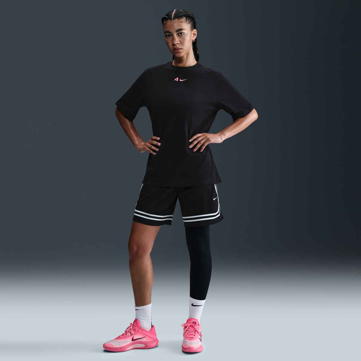 A'ja Wilson Women's A'symmetric Single-Leg Leggings - Image 7