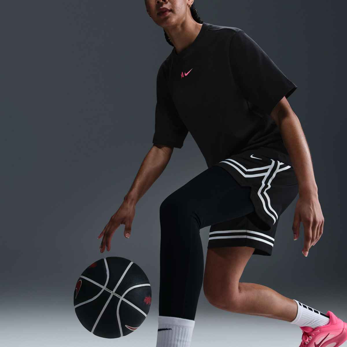 A'ja Wilson Women's A'symmetric Single-Leg Leggings - Image 9