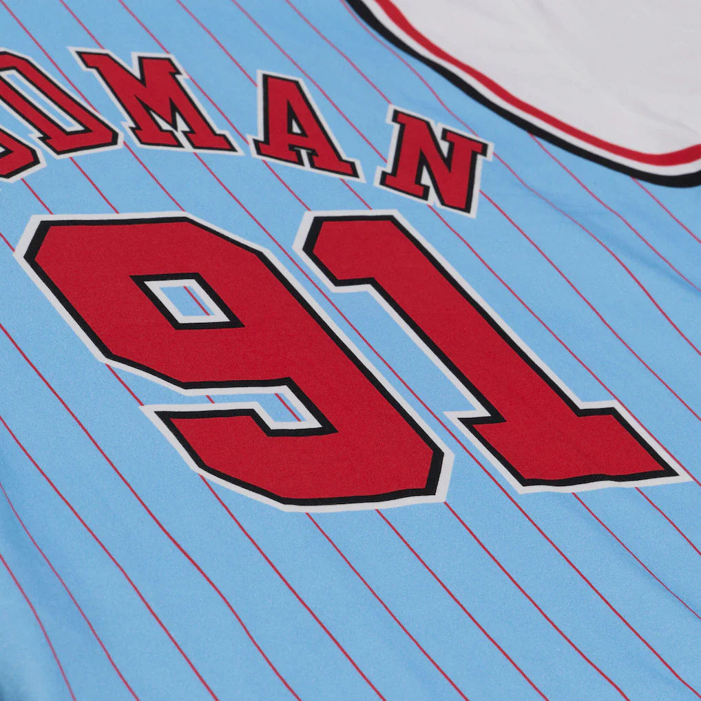 Best In Class Jersey T-Shirt Dennis Rodman Chicago Bulls 1995-96 - Image 4