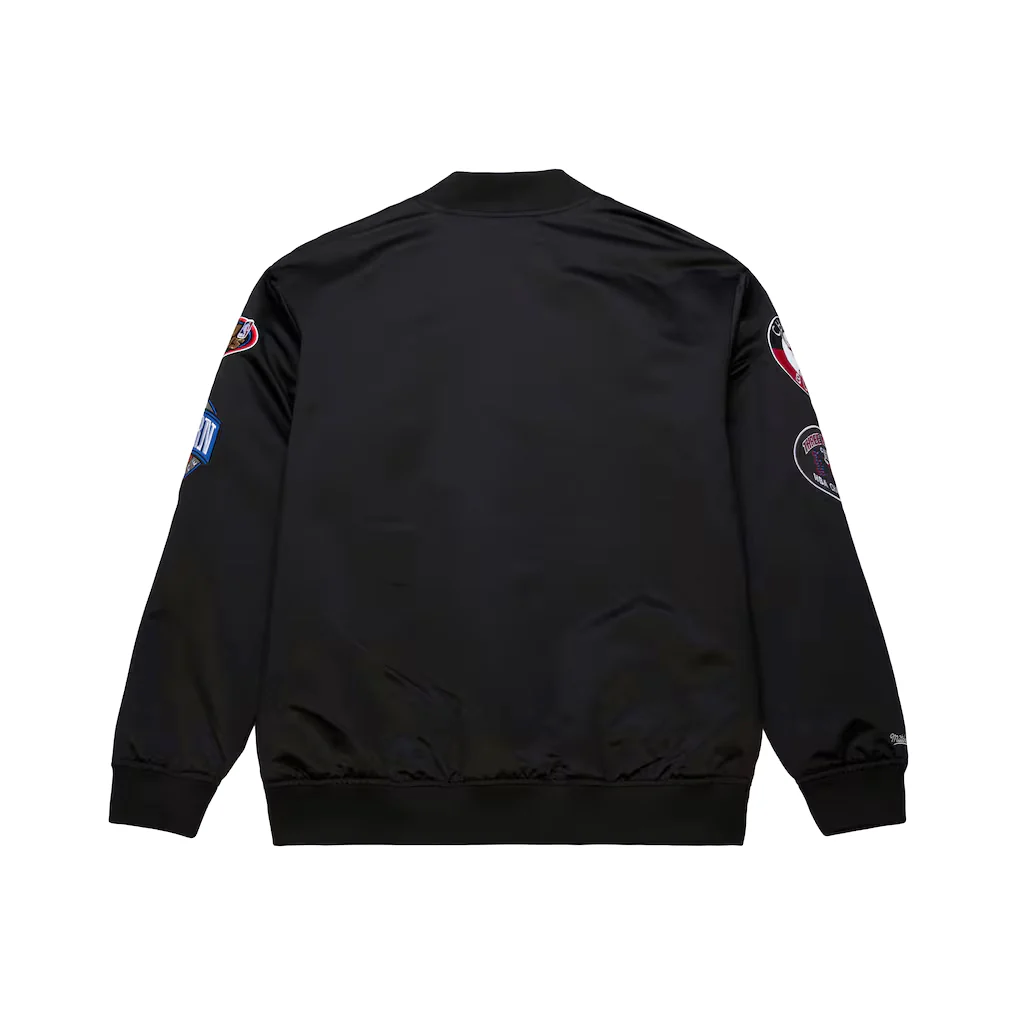 Chicago Bulls Black Out Full-Snap Varsity Jacket - Image 2