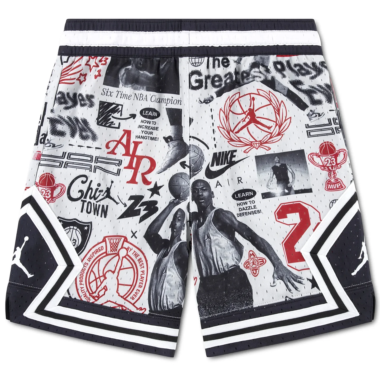 Dri-FIT Diamond Shorts Junior Neutral Gray - Image 2
