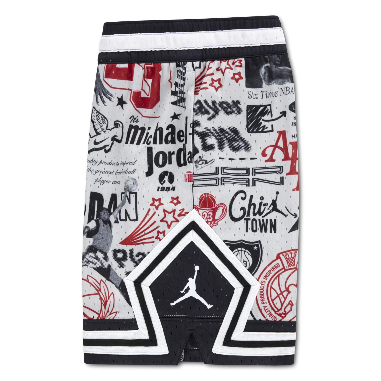 Dri-FIT Diamond Shorts Junior Neutral Gray - Image 3