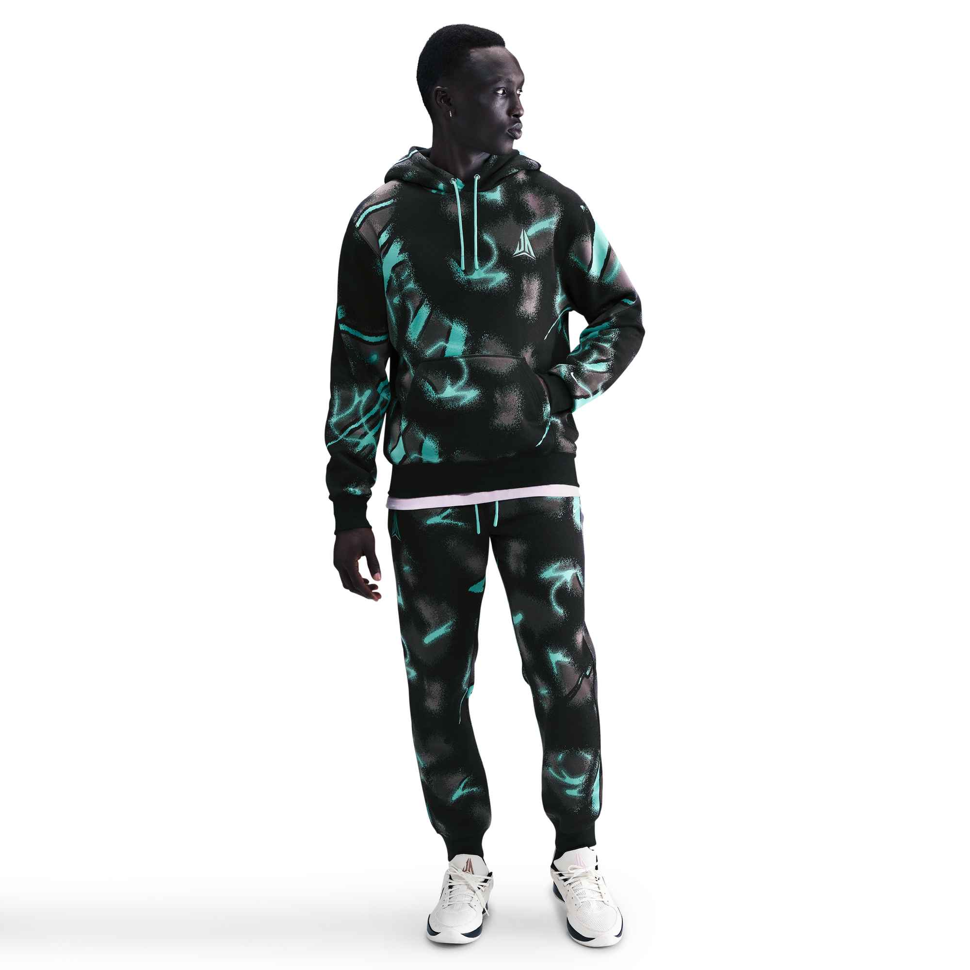 Ja Club BB PO Hoodie Bleached Turquoise - Image 2