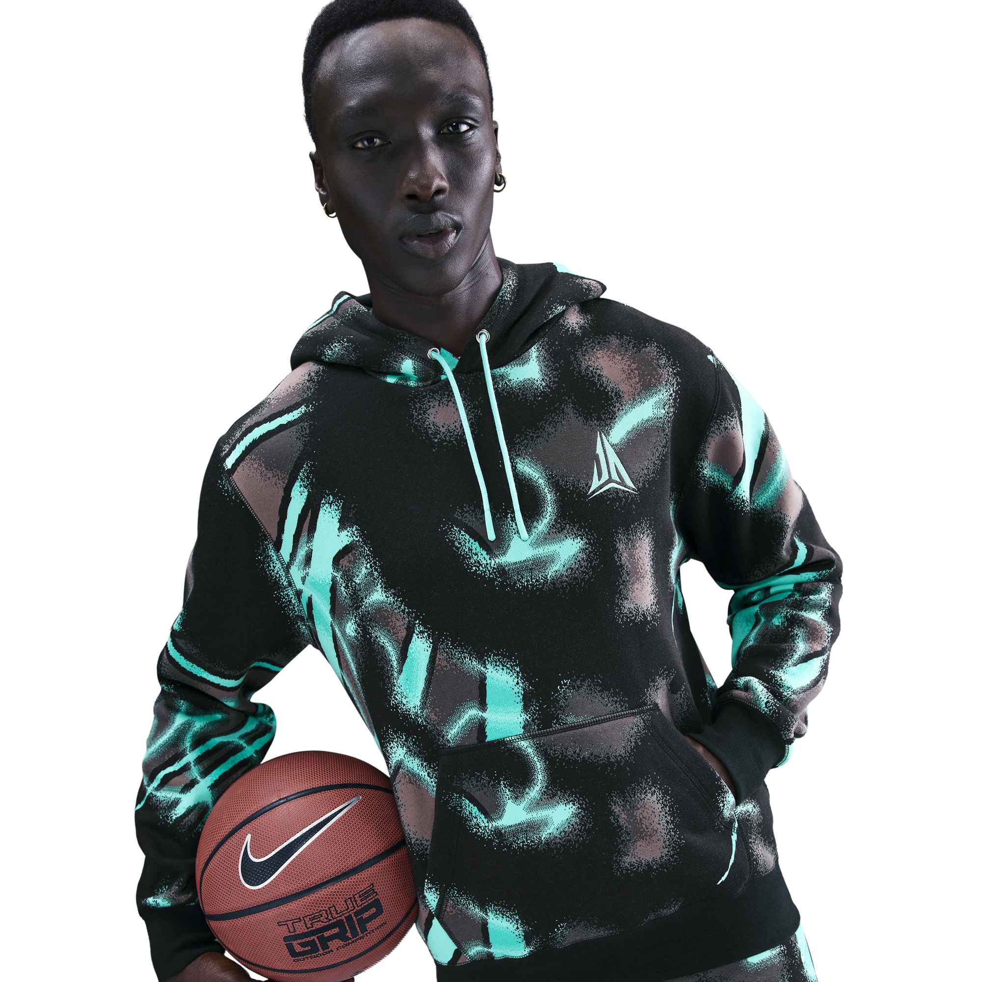 Ja Club BB PO Hoodie Bleached Turquoise - Image 4