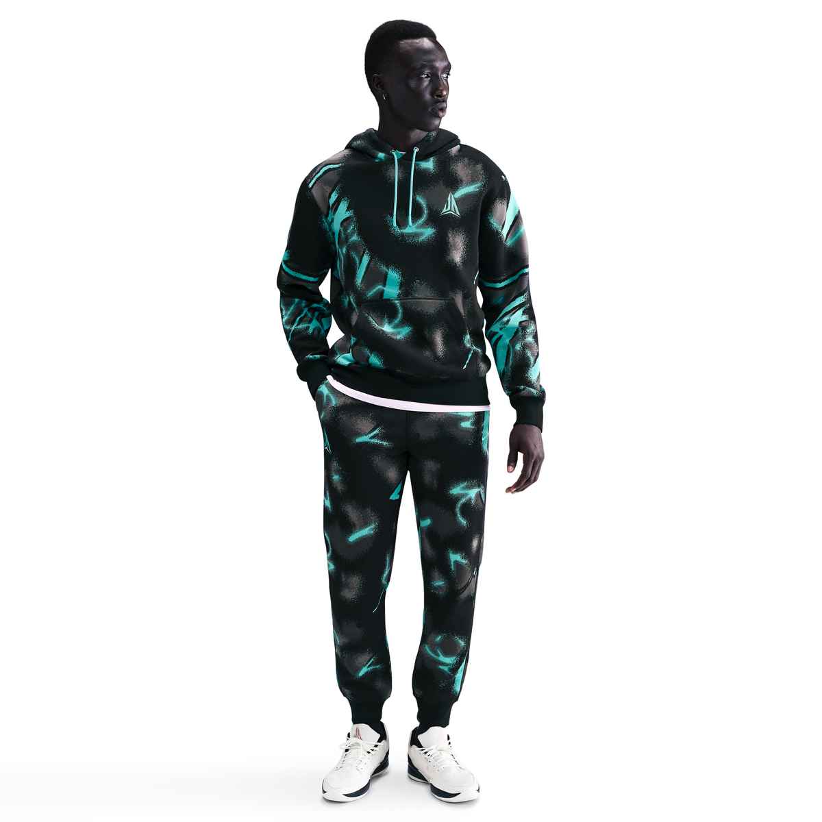 Ja Club BB PO Joggers Bleached Turquoise - Image 2