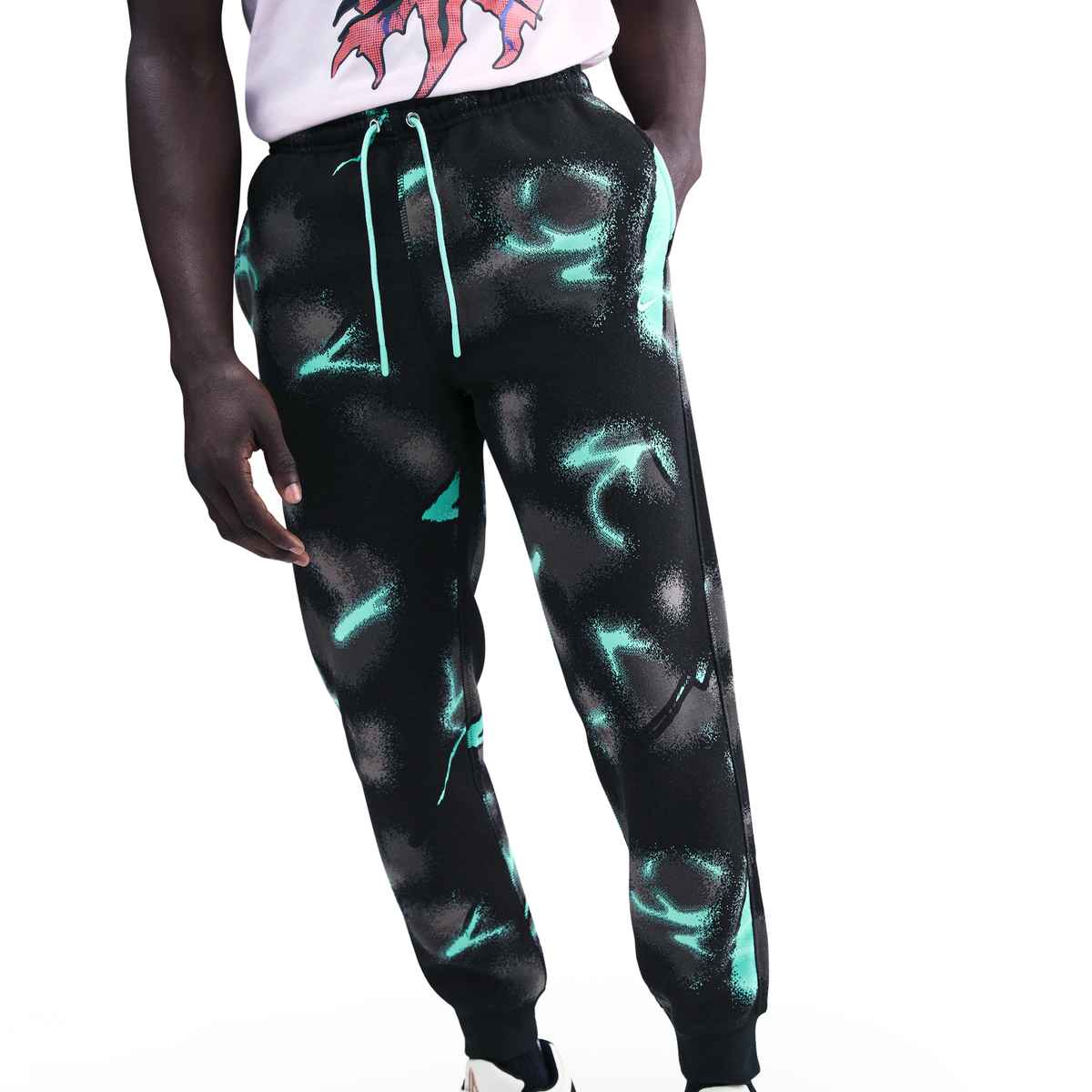 Ja Club BB PO Joggers Bleached Turquoise - Image 4