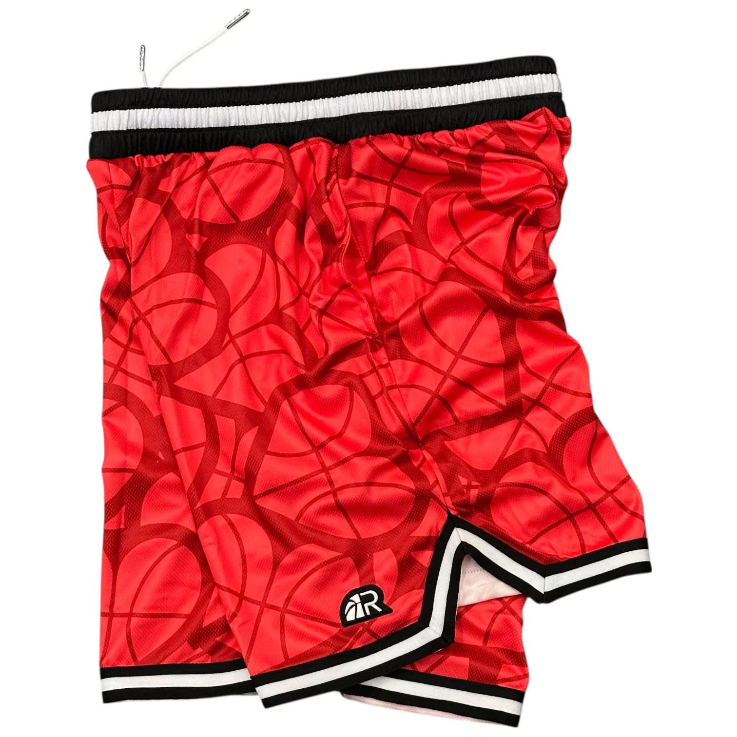 Love for the Game Shorts Red - Image 3