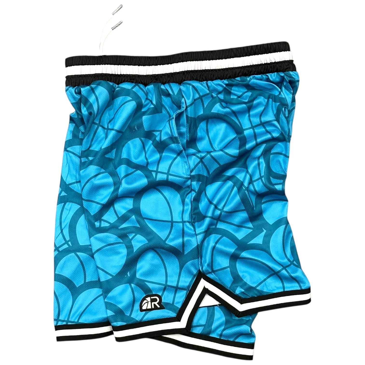 Love for the Game Shorts Teal - Image 3