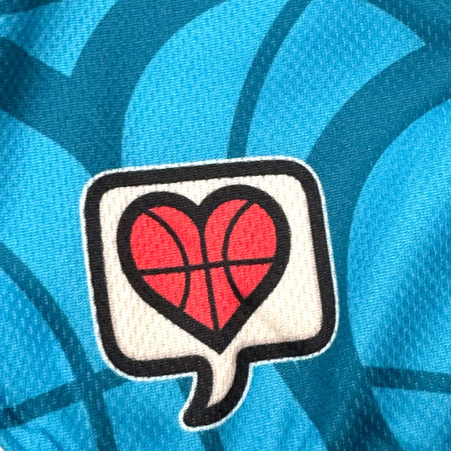Love for the Game Shorts Teal - Image 5