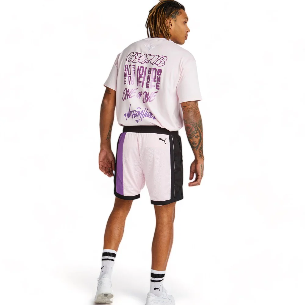 Melo Iridescent Mesh Short - Image 3