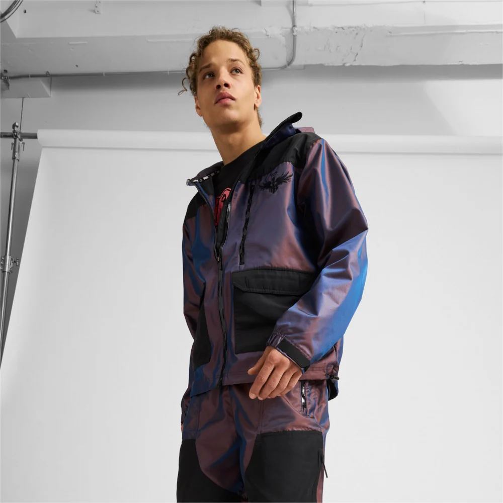 Melo Iridescent Woven Jacket - Image 4