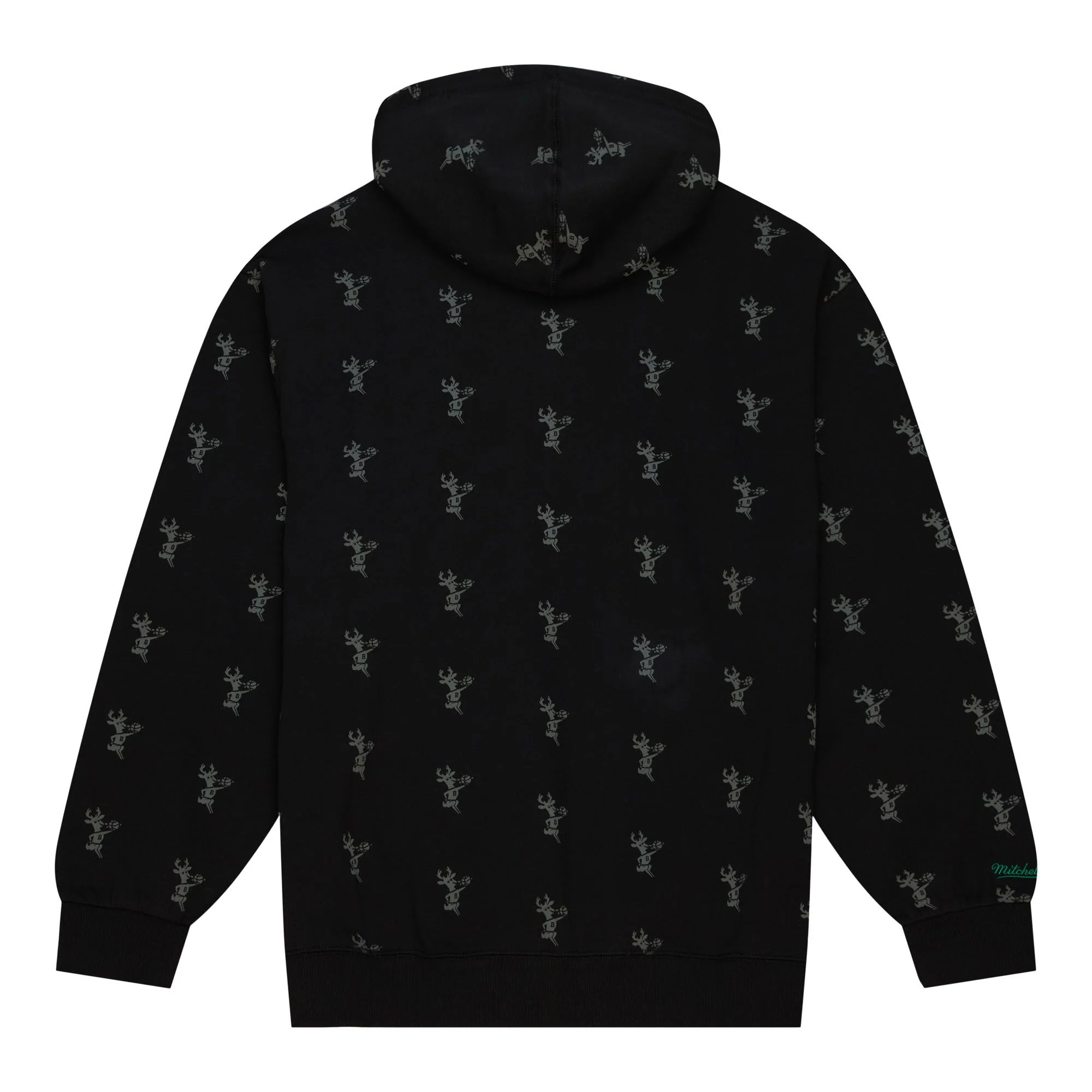 AOP Fleece Hoodie Milwaukee Bucks - Image 2