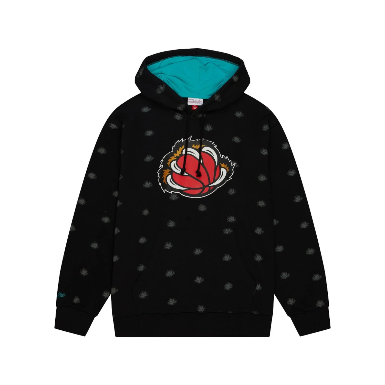 Mitchell & Ness AOP Fleece Hoodie Vancouver Grizzlies