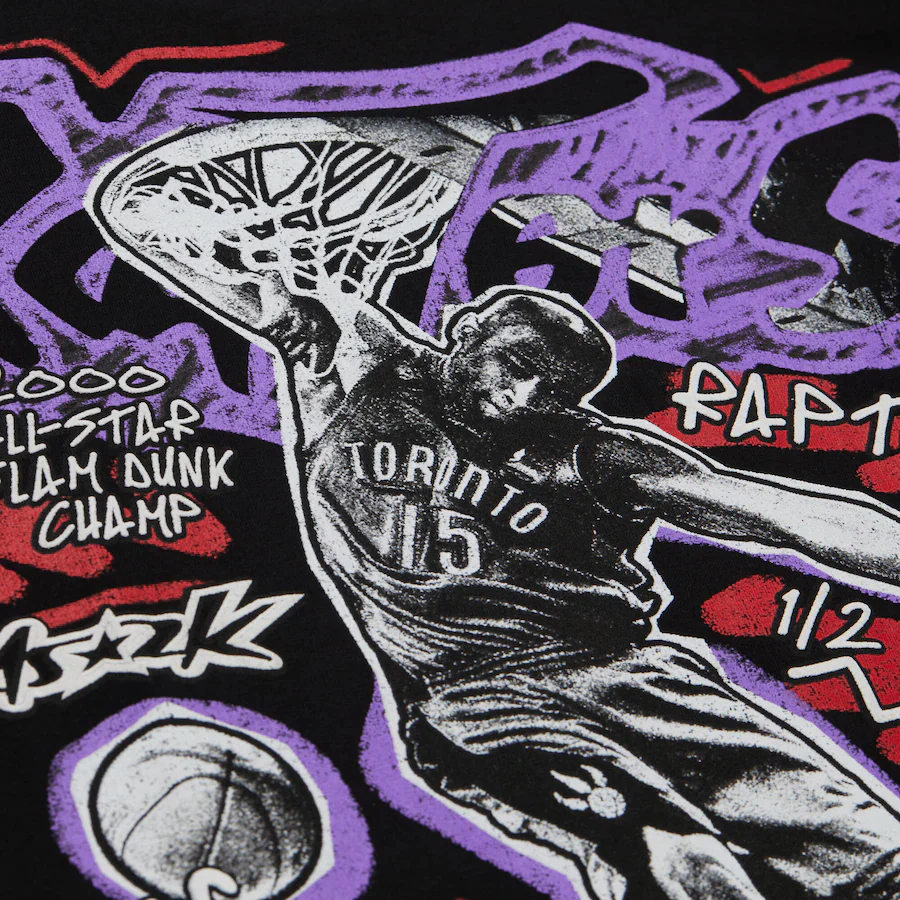 NBA Chalked Up Tee Raptors Vince Carter - Image 3