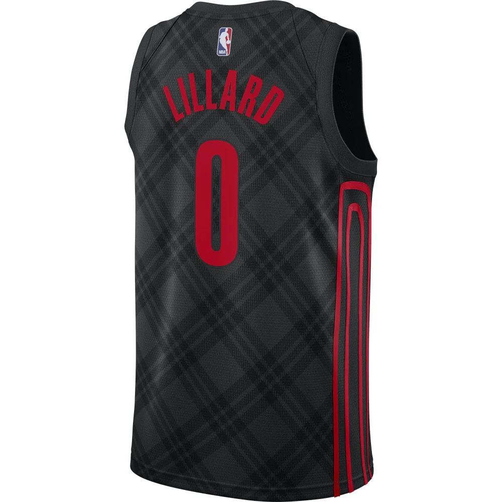 NBA City Edition Swingman - Damian Lillard Portland Trail Blazers Junior - Image 2