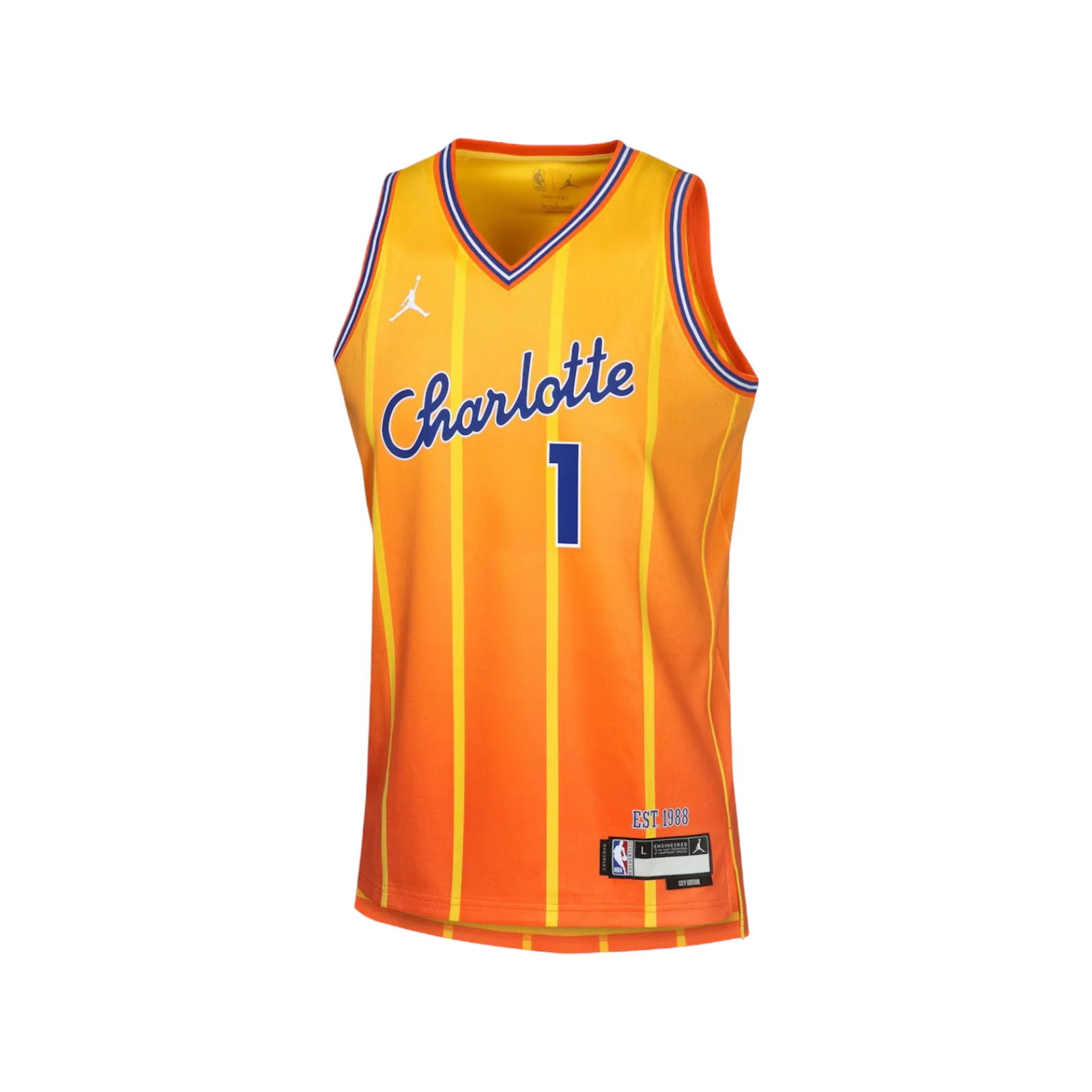 NBA City Edition Swingman LaMelo Ball Charlotte Hornets Junior