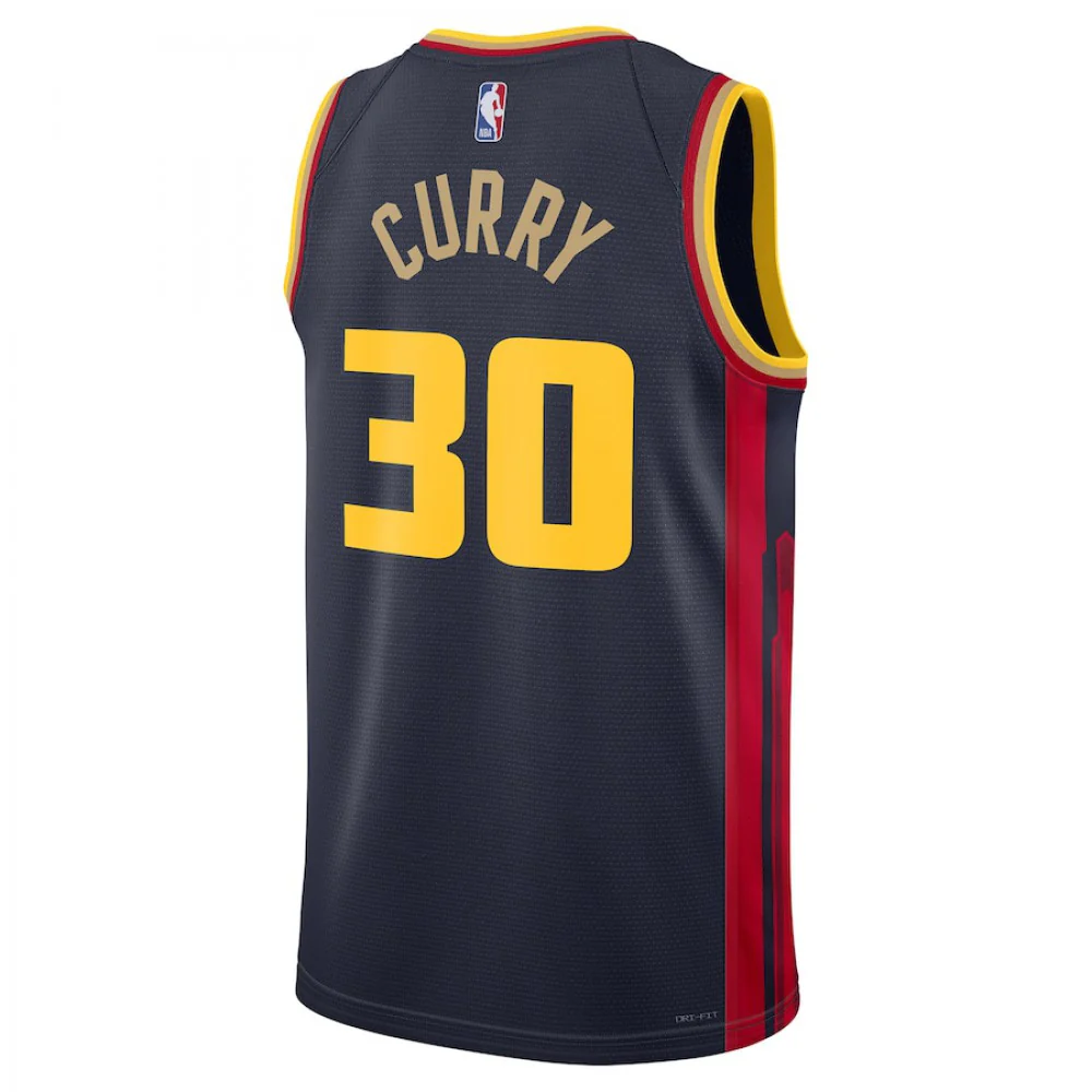 NBA City Edition Swingman - Stephen Curry Golden State Warriors Junior - Image 2