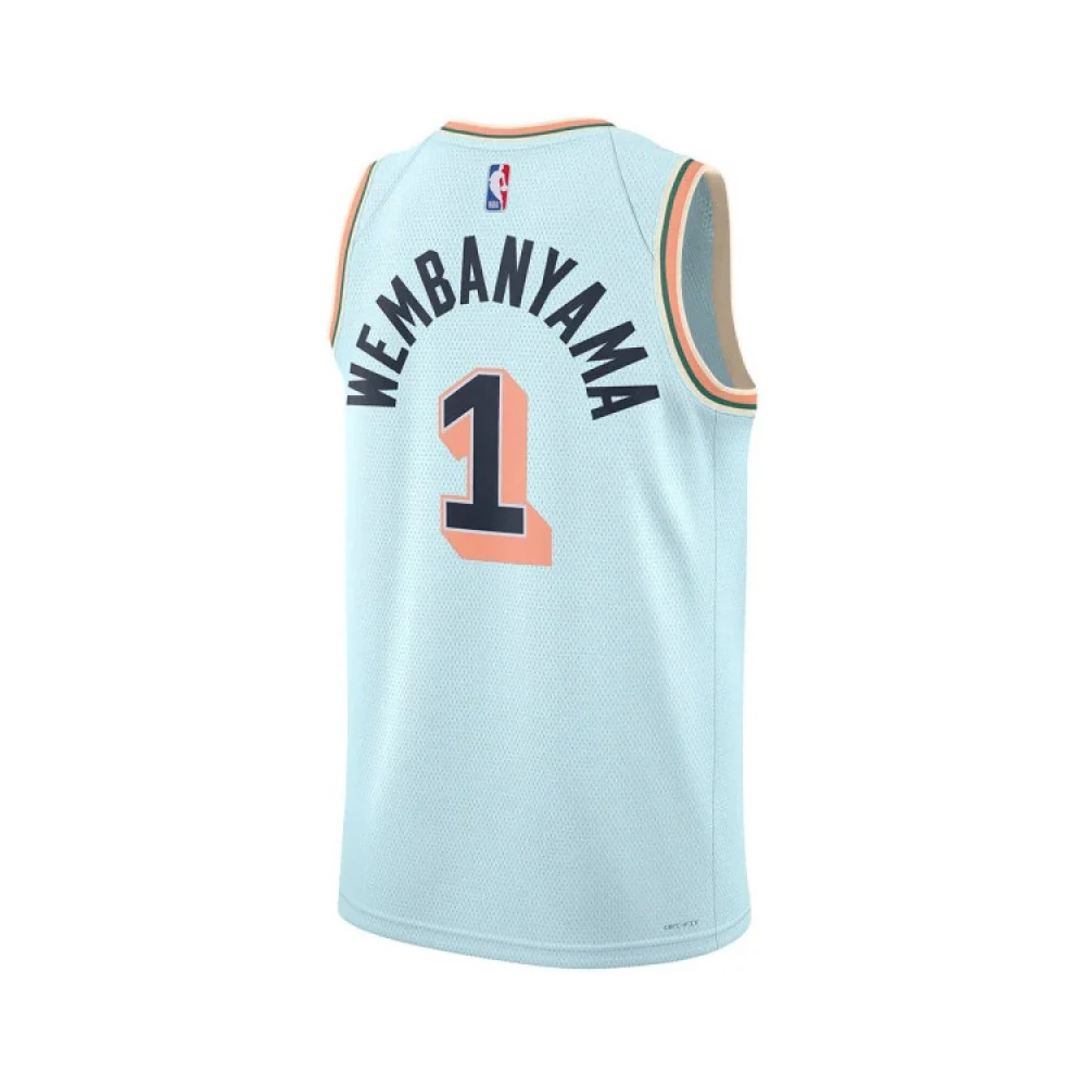 NBA City Edition Swingman - Victor Wembanyama San Antonio Spurs Junior - Image 2