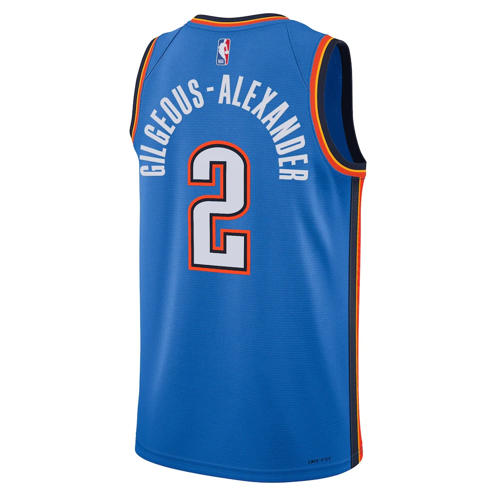 NBA Icon Edition Swingman Shai Gilgeous-Alexander Oklahoma City Thunder Junior - Image 2