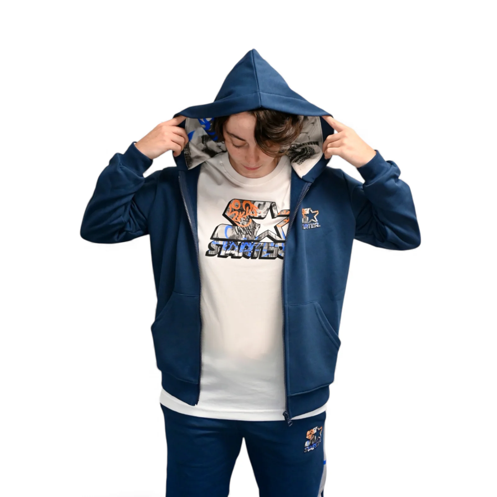 NY Color Hoodie Full Zip Junior