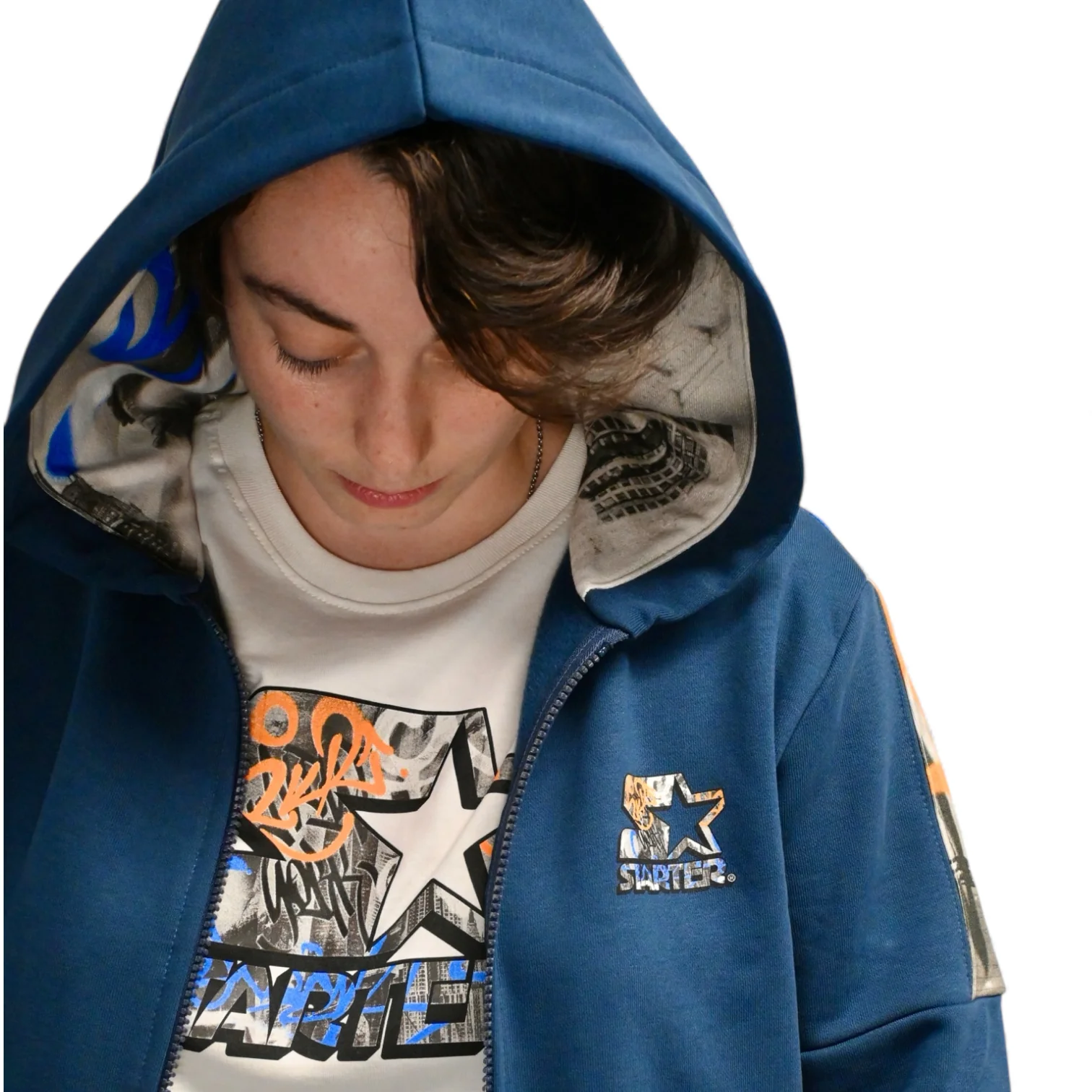 NY Color Hoodie Full Zip Junior - Image 5