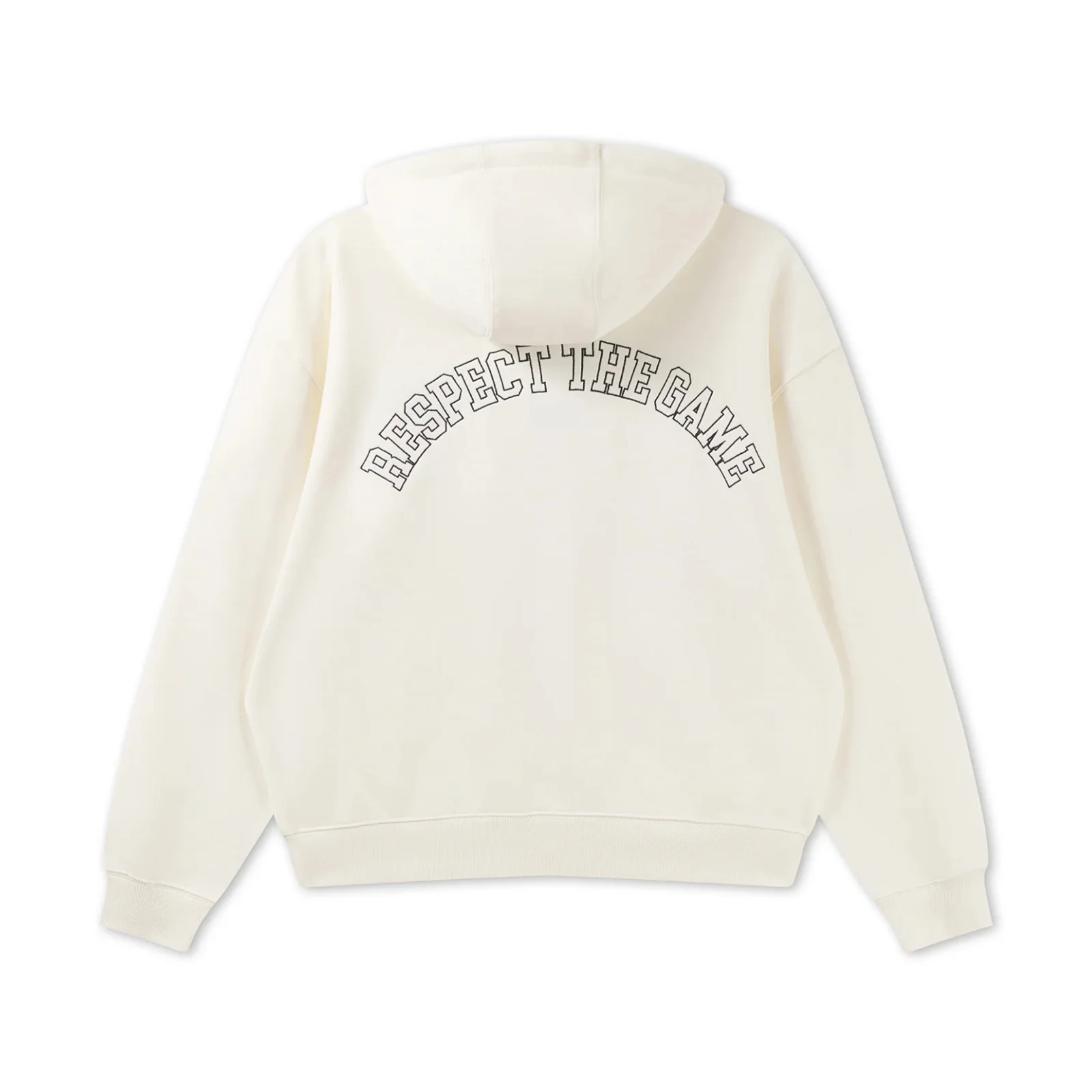 Respect The Game Multi Badge Full Zip Hoodie - Image 7