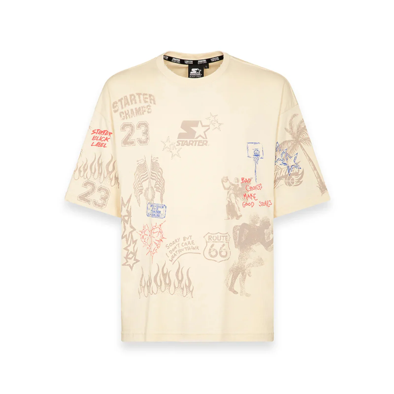 Street College Graphic Tee - Image 3
