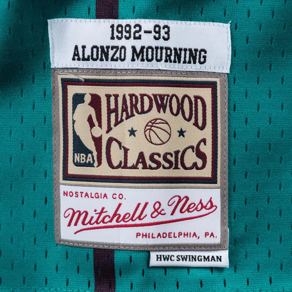 Swingman Jersey Charlotte Hornets 1992-93 Alonzo Mourning - Image 3