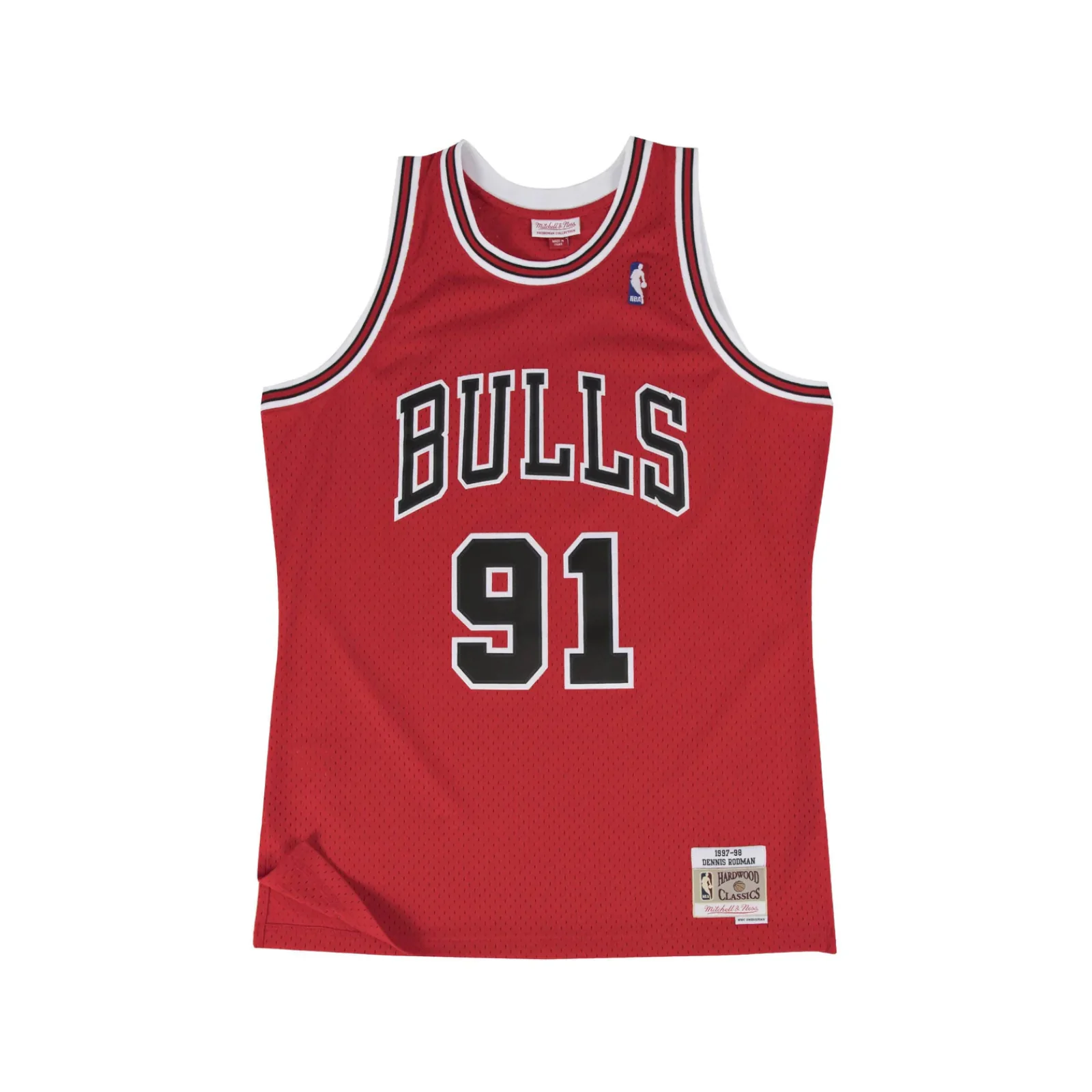 Swingman Jersey Chicago Bulls 1997-98 Dennis Rodman