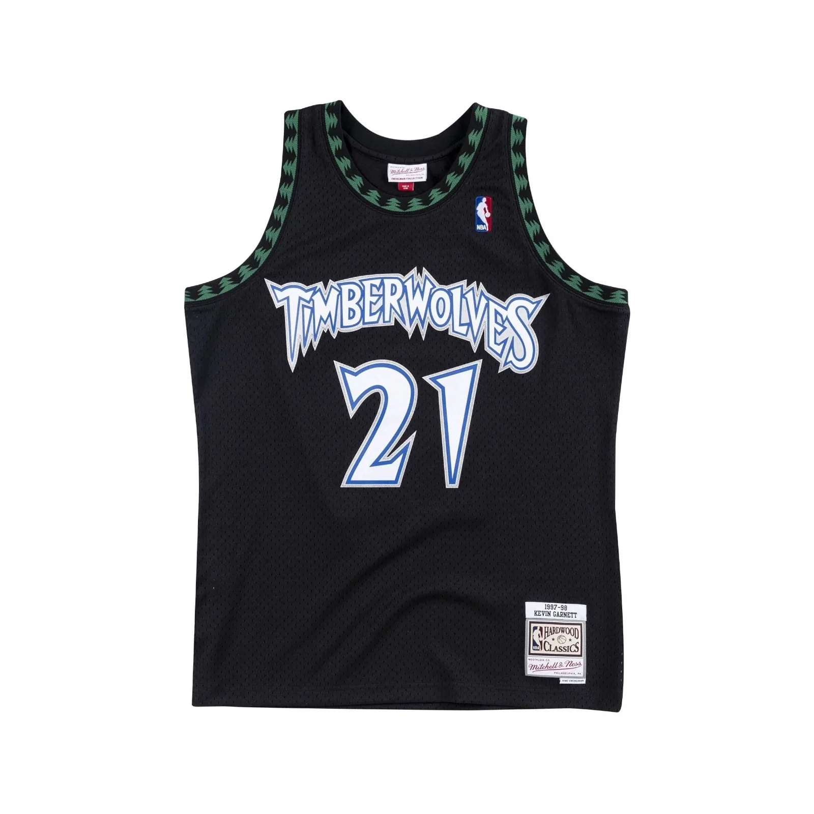 Swingman Jersey Minnesota Timberwolves 1997-98 Kevin Garnett