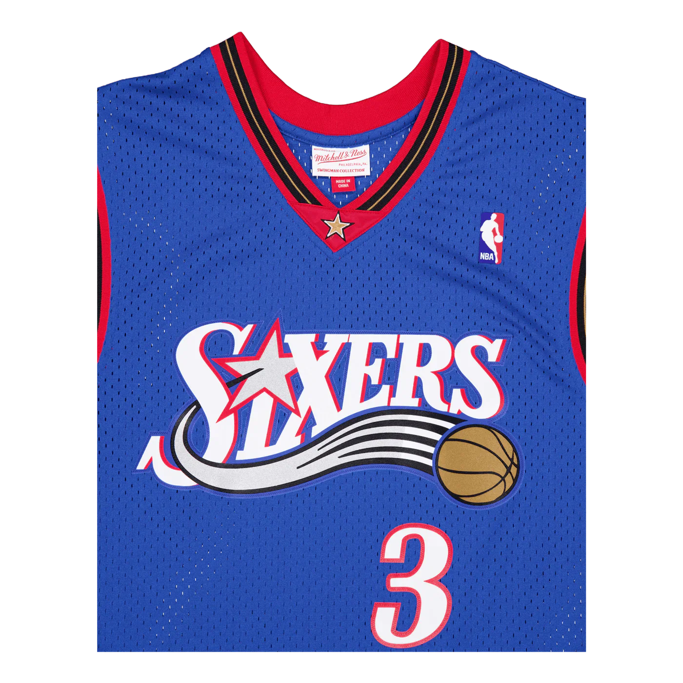Swingman Jersey Philadelphia 76ers 1999-00 Allen Iverson - Image 3