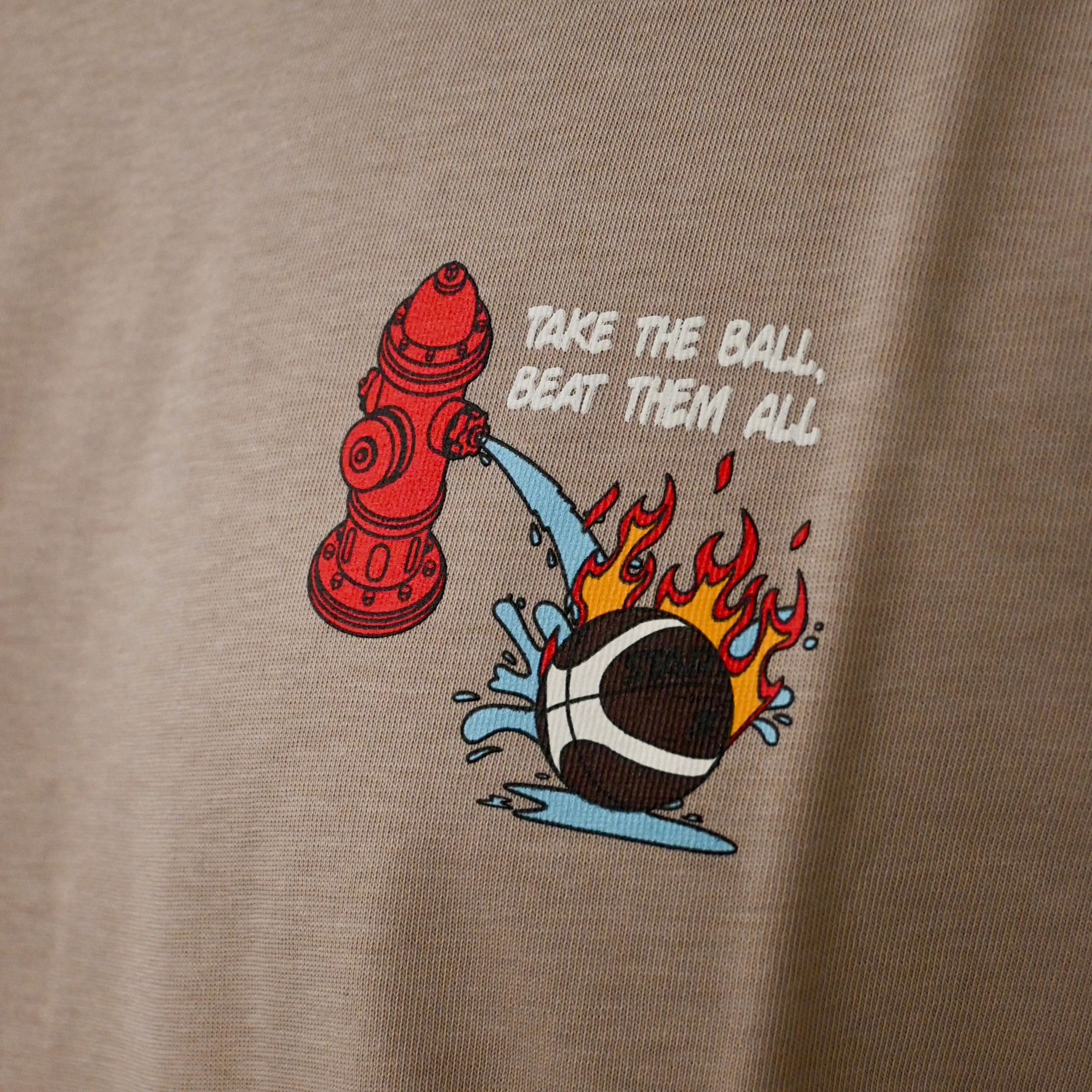 Take The Ball, Beat Them All - Front Print - Image 3