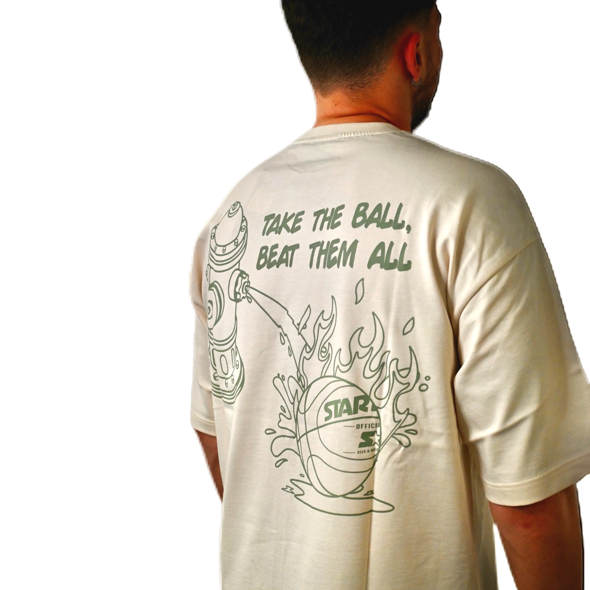 Take The Ball, Beat Them All - Back Print - Image 3