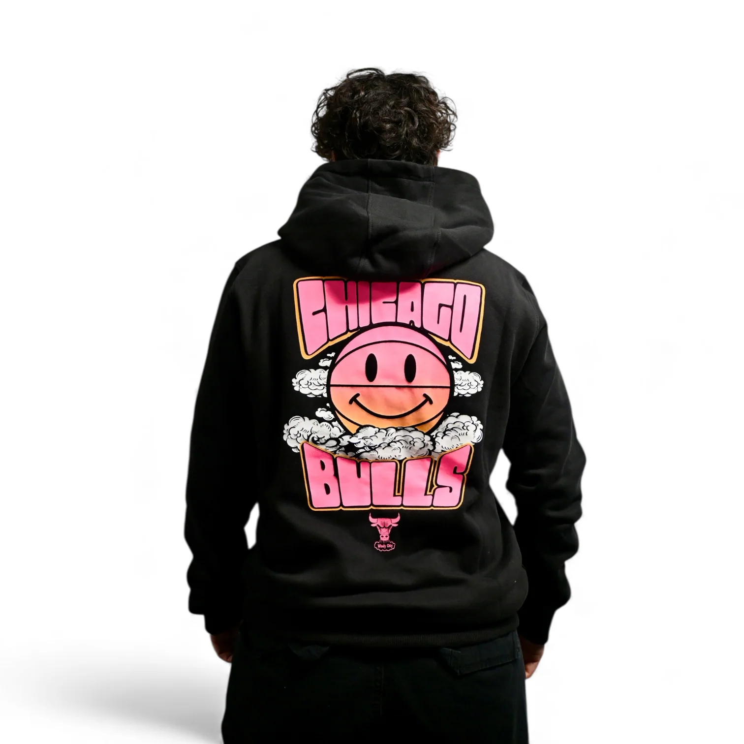 Team Chicago Bulls Neon Hoodie - Image 3