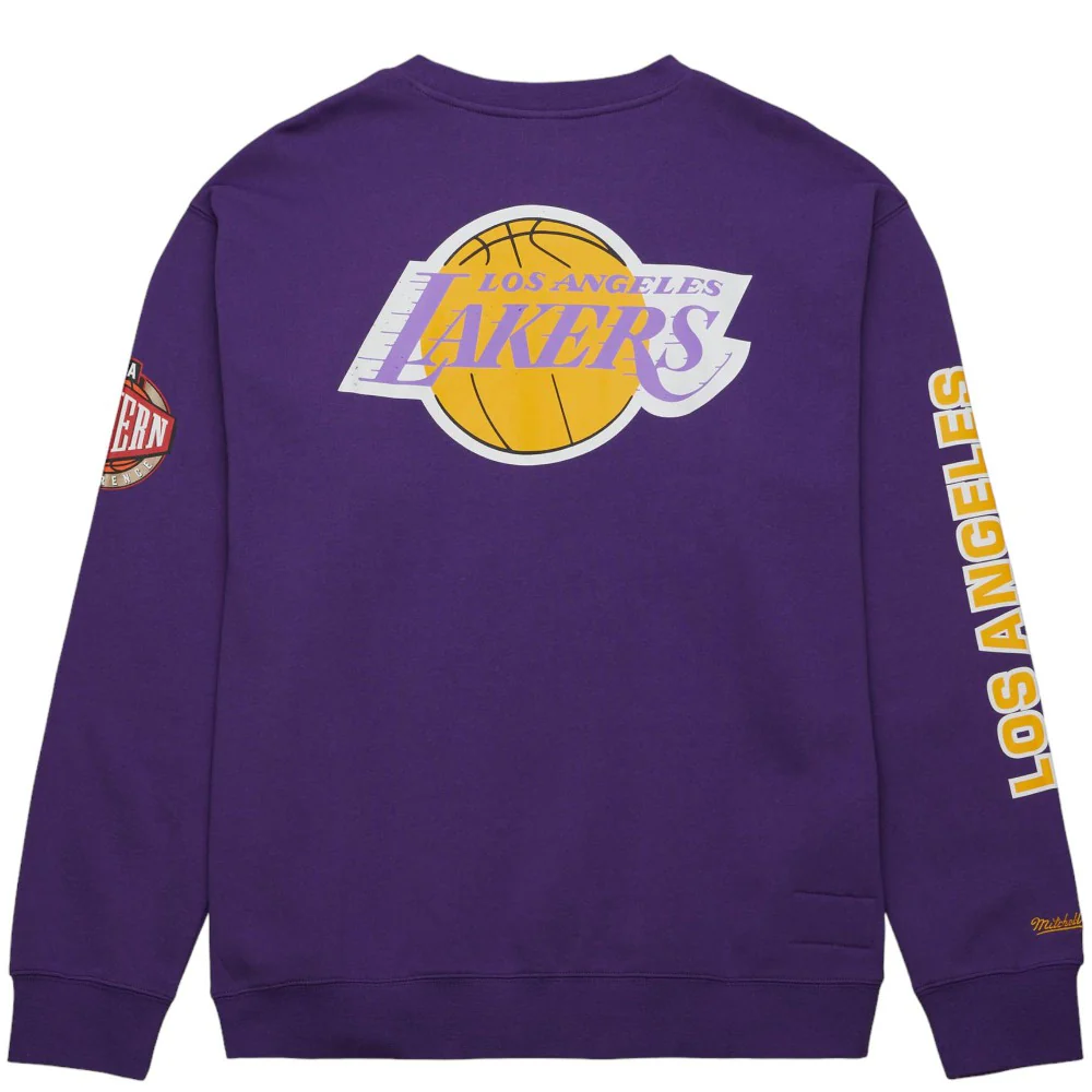 There and Back Fleece Crew Los Angeles Lakers - Image 2